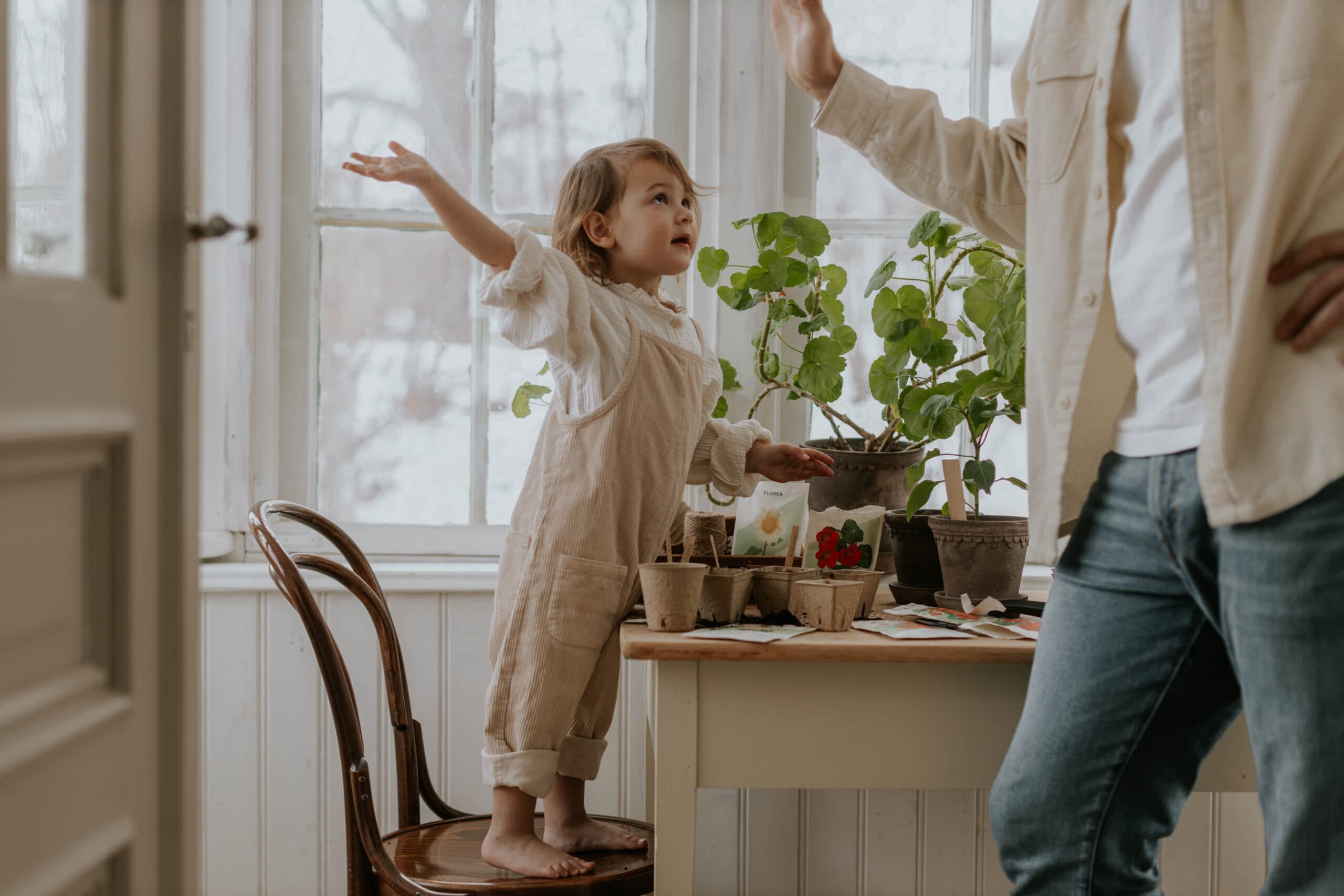 Gardening with children