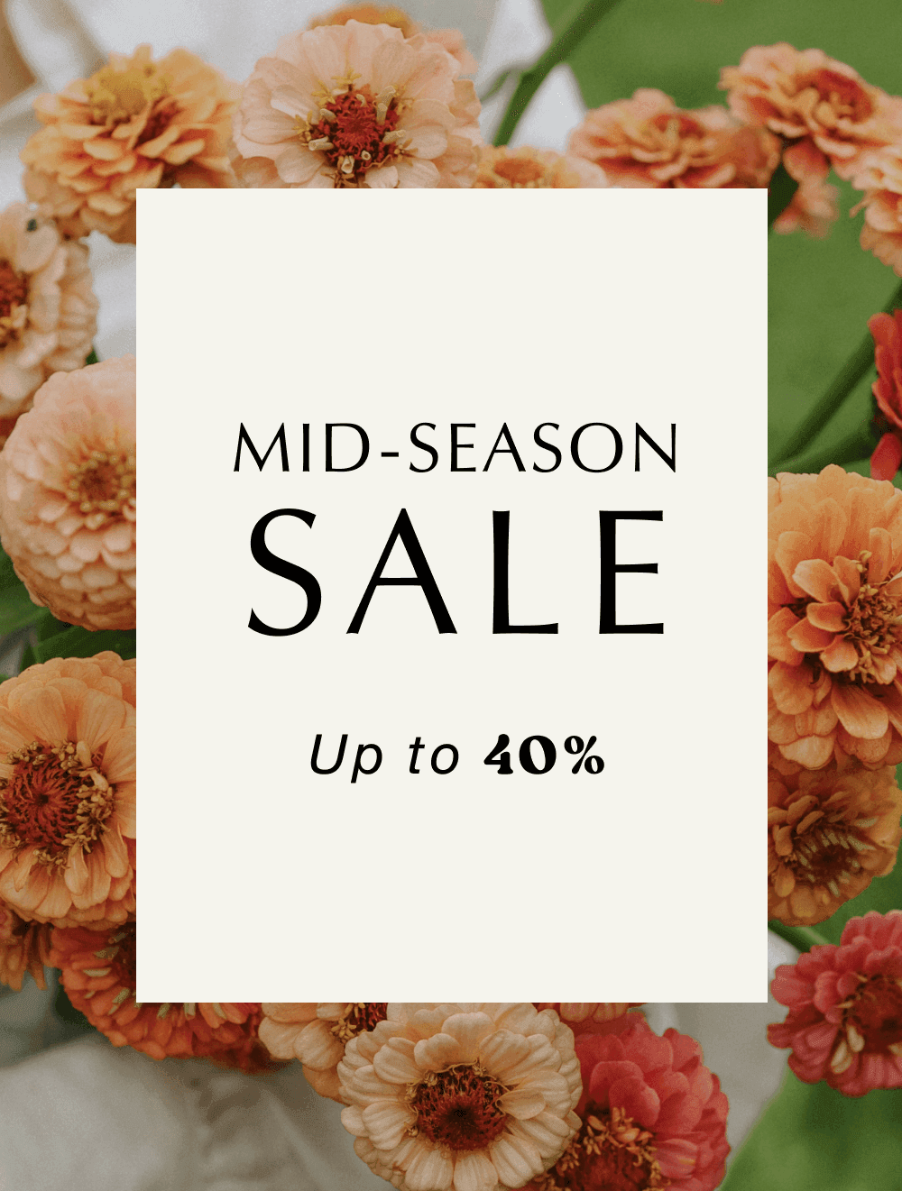 Mid-season Sale